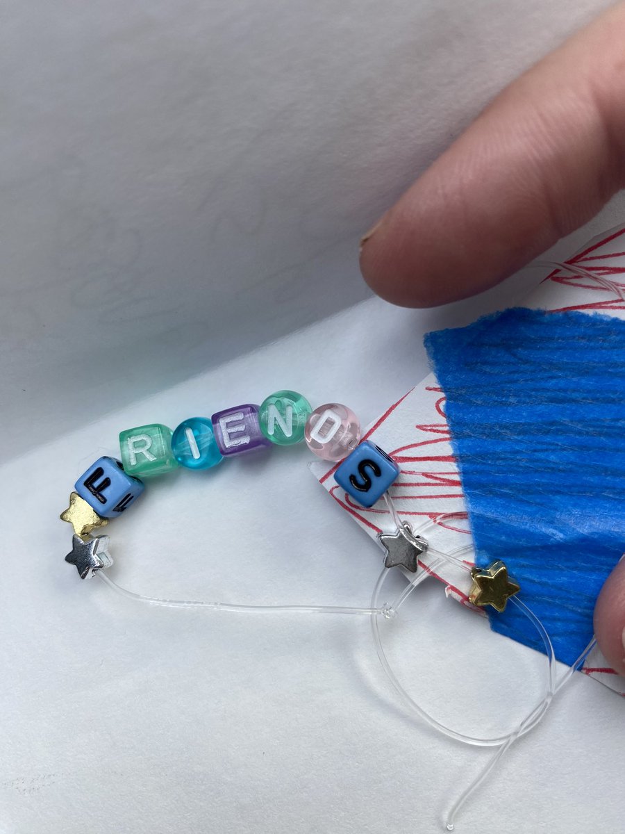 Final days are always emotional with yearbooks and farewells but a student got me &amp; @eholden_lcps in the feels with heartfelt letters and homemade friendship bracelets for us. I love our kids and how well they know us. ❤️ 
#LastDays #LCPS #JML #Team #BestFriends