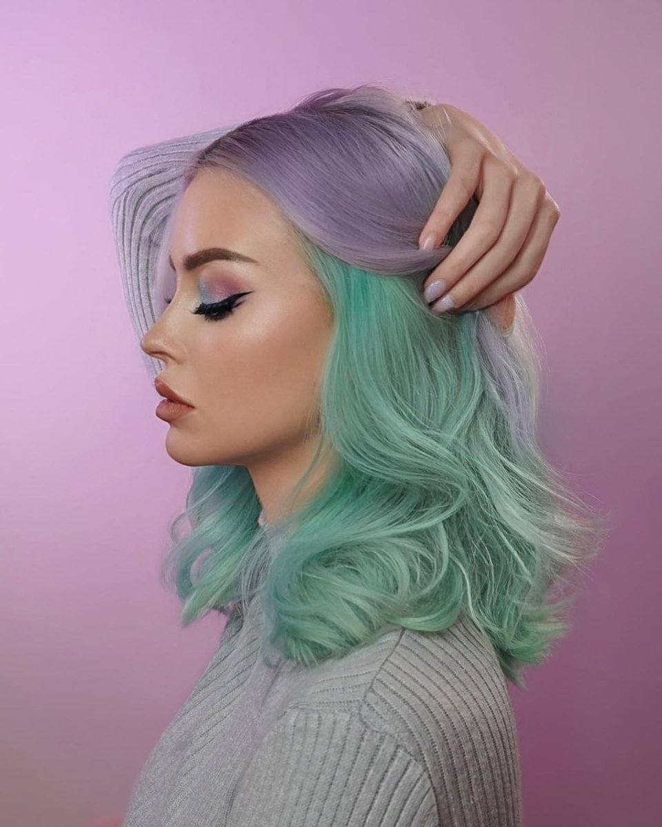arcticfoxcolor's tweet photo. We're IN LOVE π± @colorgeek_ used Periwinkle, Neverland and Aquamarine on @maureennaudts β¨ #AFperiwinkle #AFneverland #AFaquamarine https://t.co/e4euiQyNru