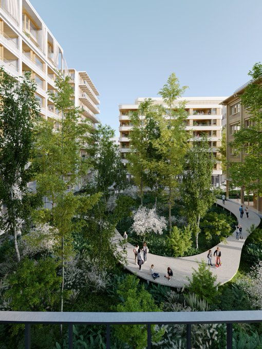 Bruno Bernard (@brunobernard_fr) on Twitter photo 🟢🚧 Avancée des travaux <a href="/SplConfluence/">Lyon Confluence (SPL)</a>
!
✅ 15 800m2 de surfaces mixtes, principalement dédiés au logement avec 55% de logements sociaux.
✅ Utilisation de matériaux écologiques pour des logements de haute qualité en conception bioclimatique et espace extérieur privatif. 🌳 🟢🚧 Avancée des travaux <a href="/SplConfluence/">Lyon Confluence (SPL)</a>
!
✅ 15 800m2 de surfaces mixtes, principalement dédiés au logement avec 55% de logements sociaux.
✅ Utilisation de matériaux écologiques pour des logements de haute qualité en conception bioclimatique et espace extérieur privatif. 🌳