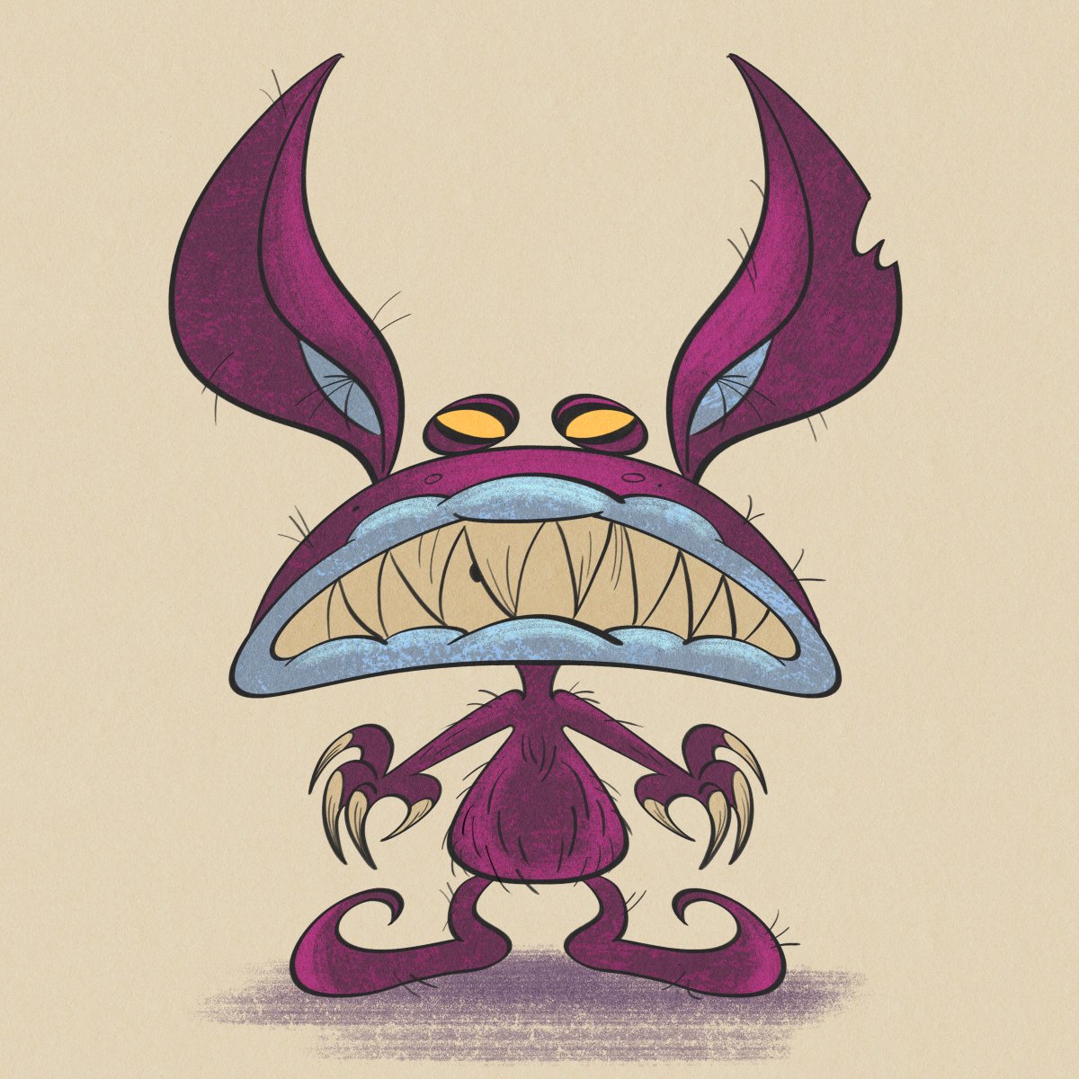 Ickis #nickelodeon #ickis #90s #aahrealmonsters