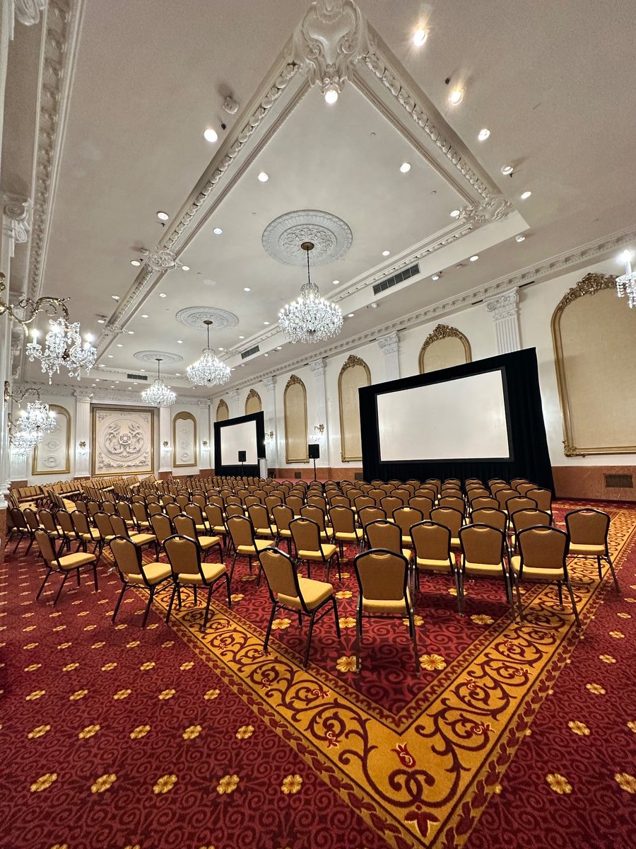 DanielMKLam's tweet photo. Finished my presentation on learners’ engagement with feedback with @crella_beds and LTTC colleagues as part of the symposium on diagnostic feedback! Lovely to be presenting in this beautiful looking grand hall at The New Yorker hotel at the Language Testing Research Colloquium https://t.co/bGp6FYTj2s