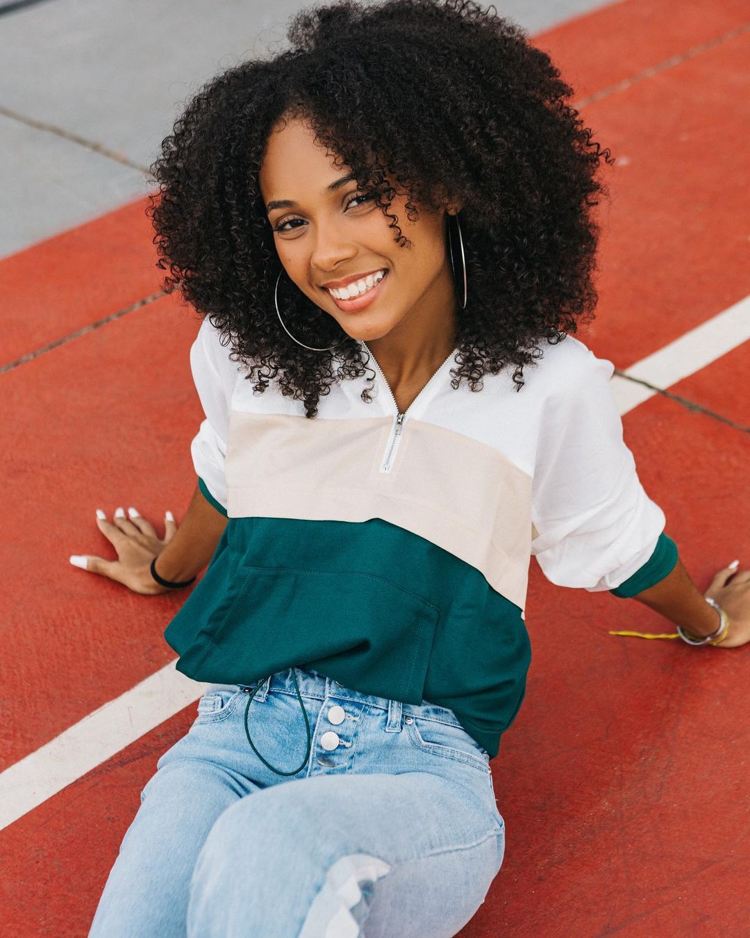 La hearts half zip new arrivals
