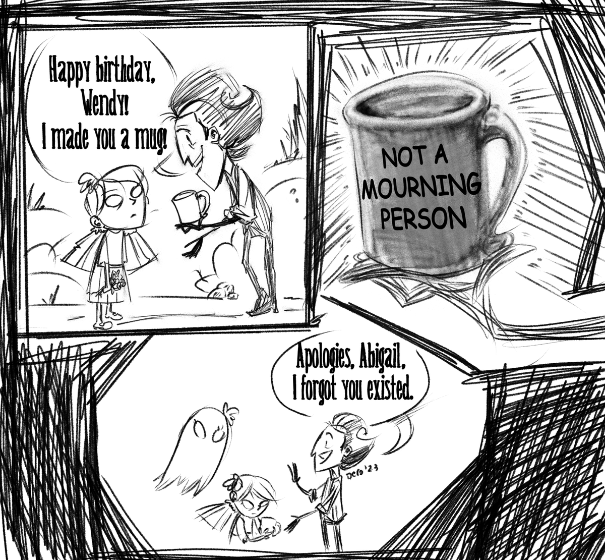inhumanrobot's tweet photo. #DontStarve #DontStarveTogether Their birthday is actually November 11th https://t.co/nRXGpJ1Y44