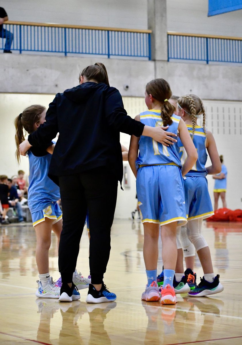 So happy I decided to go outside of my comfort zone to coach our 2032 Fury team. I so enjoyed the energy, joy, and excitement our team brought into the gym every practice and game. The future is bright!! #FuryFam 🩵💛