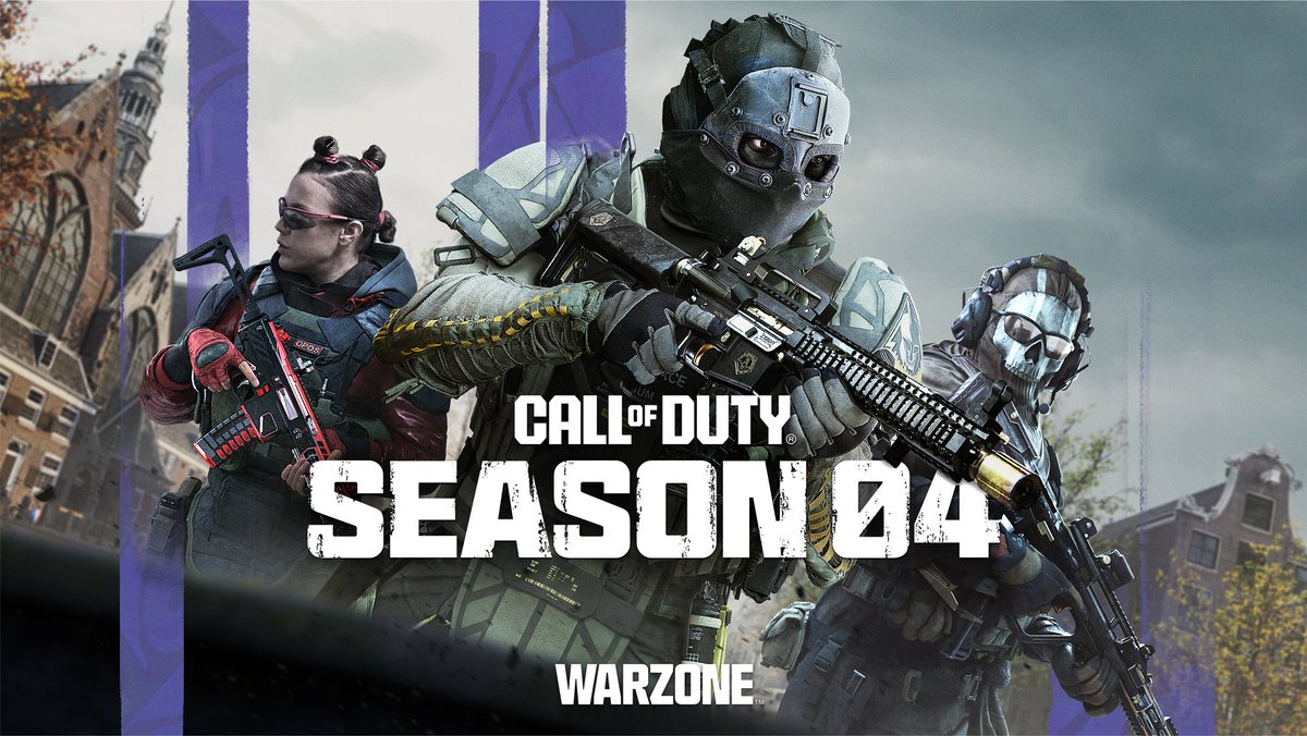 Season 04 is coming soon to #MWII and #Warzone.

At Beenox we've been working on it for quite some time. It involved tons of people, lots of meetings, endless sessions of testing, but it's almost here.

Hope you enjoy playing it as much as we did making it.

See you in Vondel 🫡