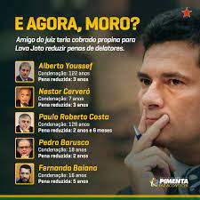 JoseBarbosaJB_'s tweet photo. @LulaOficial
@STF_oficial
@alexandre
@FlavioDino
@policiafederal
@AndreJanonesAdv
@felipeneto
@Glauber_Braga
#ExJuiz #Sacana, #Corrupto, #Canalha
é o #reú #confesso:
#Moro confessa que #LavaJato
foi #projeto #político para
#combater o #PT e #muitomais!
https://t.co/9t8WV05c8Y https://t.co/LwlHLbgZHW