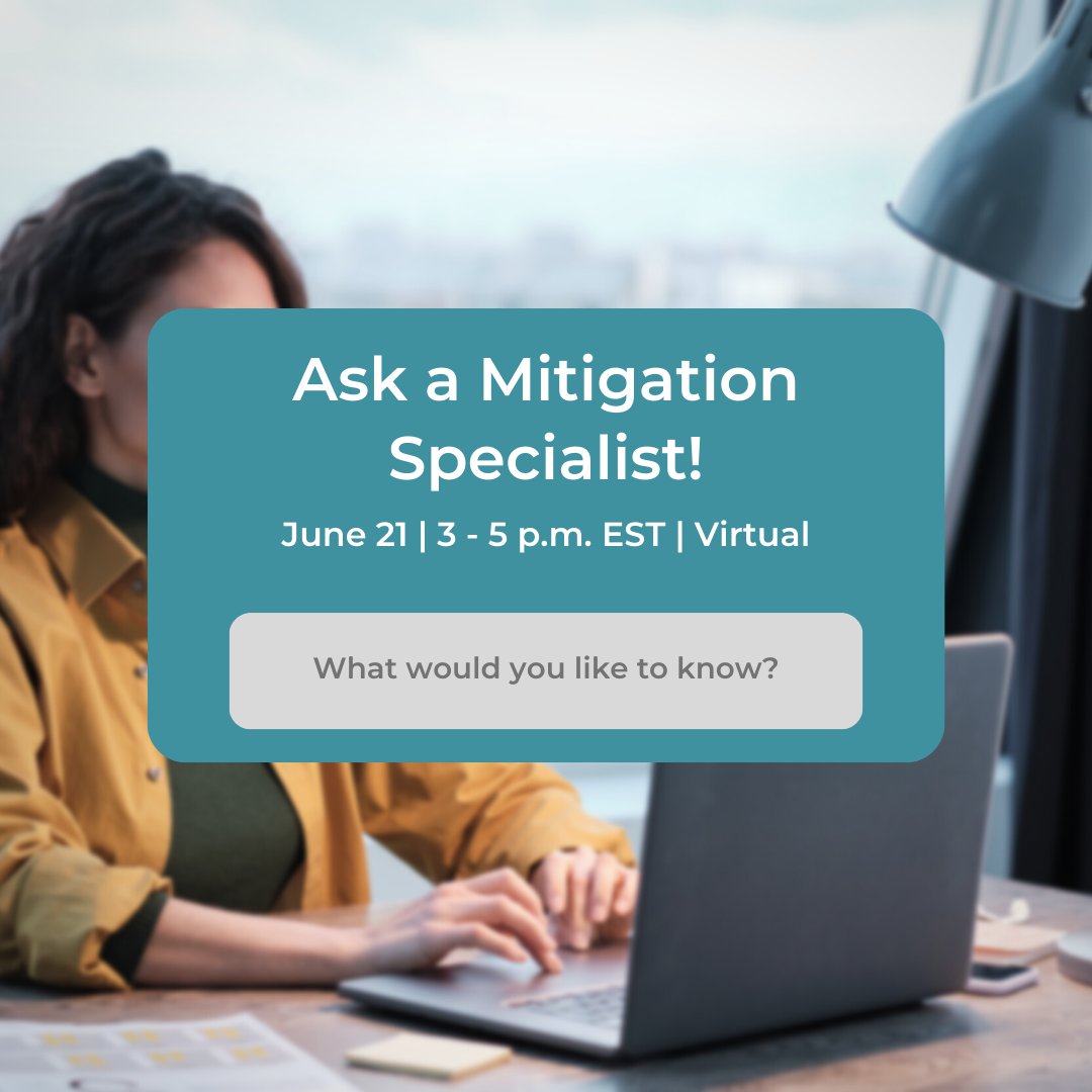 Advance_Change's tweet photo. We'll be hosting more "Ask a Mitigation Specialist" events on June 21, July 19th, and August 16th!

This allows defenders to meet privately with a mitigation specialist for specific technical assistance.

Sign up today:
https://t.co/c5xGGRDkdO

#Mitigation #CriminalJustice https://t.co/8eDOXMp2Fu