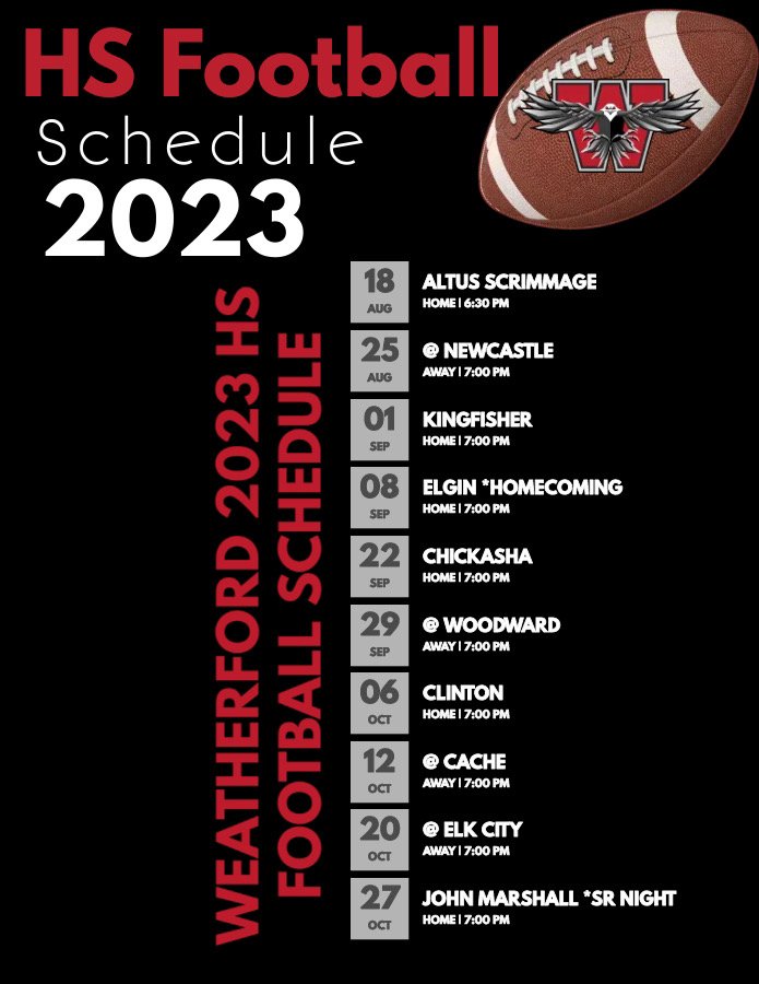 lawdogsports's tweet photo. Can't wait to begin my time as the voice of @weatherfordfb on @classic_coyote #okpreps @okhsscores @FNFOkla @GrantMerrill @WfordEagles @joelontheradio https://t.co/VZJGYlwDeK