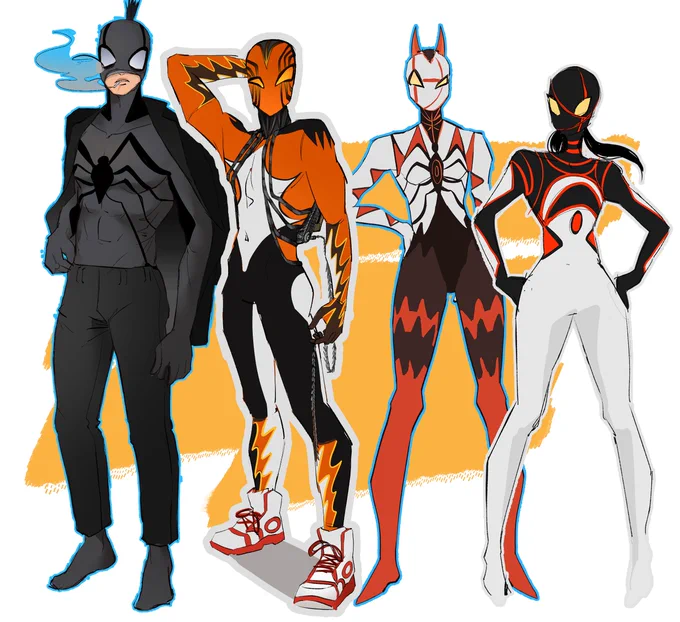 all of the current spidey devils