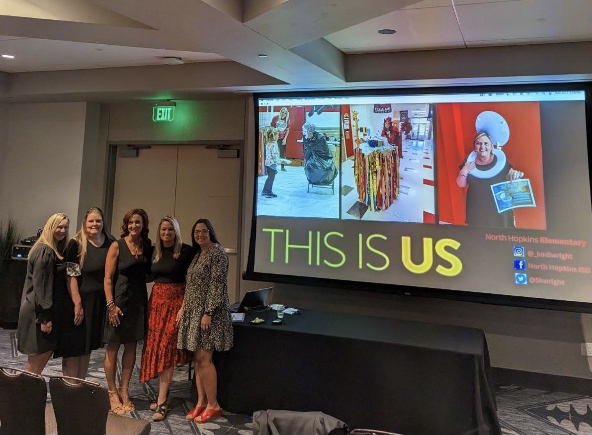 This Is Us!
Thank you to everyone that attended our session at TEPSA today!
#WeLeadTX #TEPSA
<a href="/NorthHopkinsISD/">North Hopkins ISD</a>