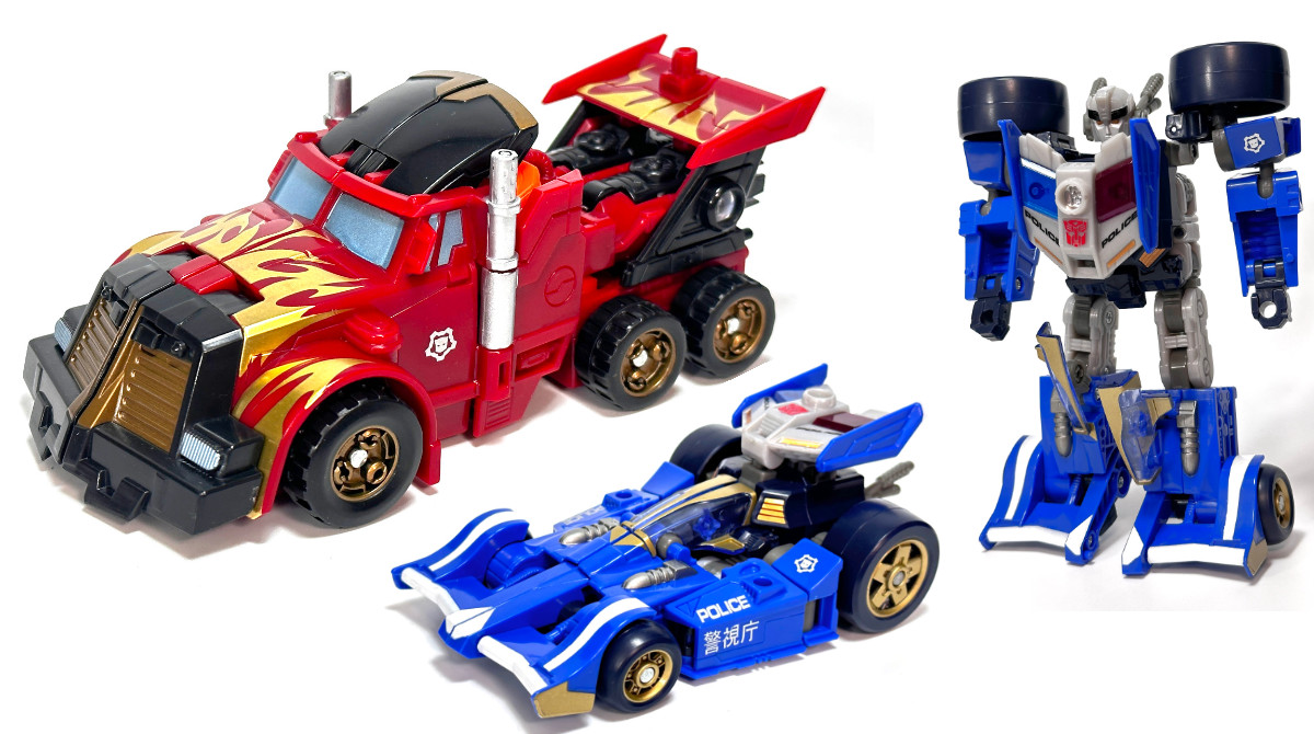 スーパーリンク　ロディマスコンボイ　レッドアラート　セット　トランスフォーマー トランスフォーマー スーパーリンク・ロディマスコンボイ。ビークル