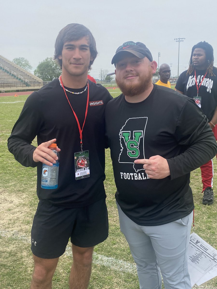 After a great conversation with <a href="/_CoachWyatt/">Coach Wyatt Anderson</a> I am beyond blessed to receive my first d1 offer to <a href="/MSValleyFB/">MVSU Football</a>!!