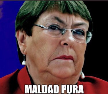 Andy25690222's tweet photo. PATRIOTAS CHILENOS

A NO DESCUIDARSE. Recuerden que detrás de este SDW no binario y degenereke está TRABAJANDO EN LAS SOMBRAS la INEPTA SATÁNICA de "iniciales" Michelle Bachelet Jeria, codo a codo con la ONU y su perversa Agenda 2030. No claudicarán OJO.

https://t.co/sbQMXXINQ6 https://t.co/lGmfys4Wqi