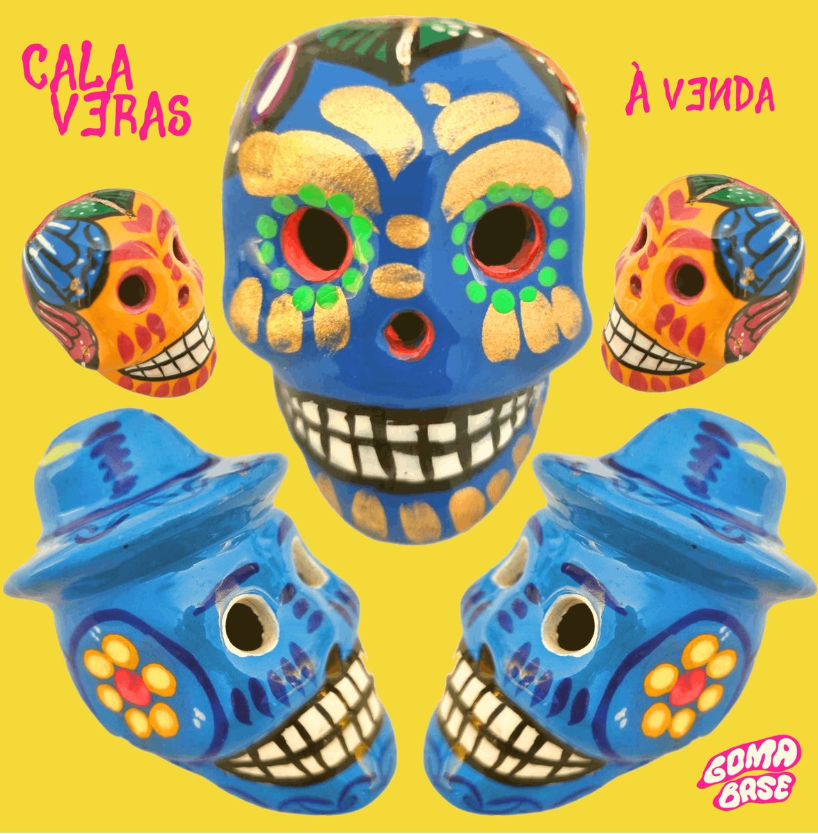 Calaveras! Confira o lote de calaveras à venda 
 na gomabase.com.br