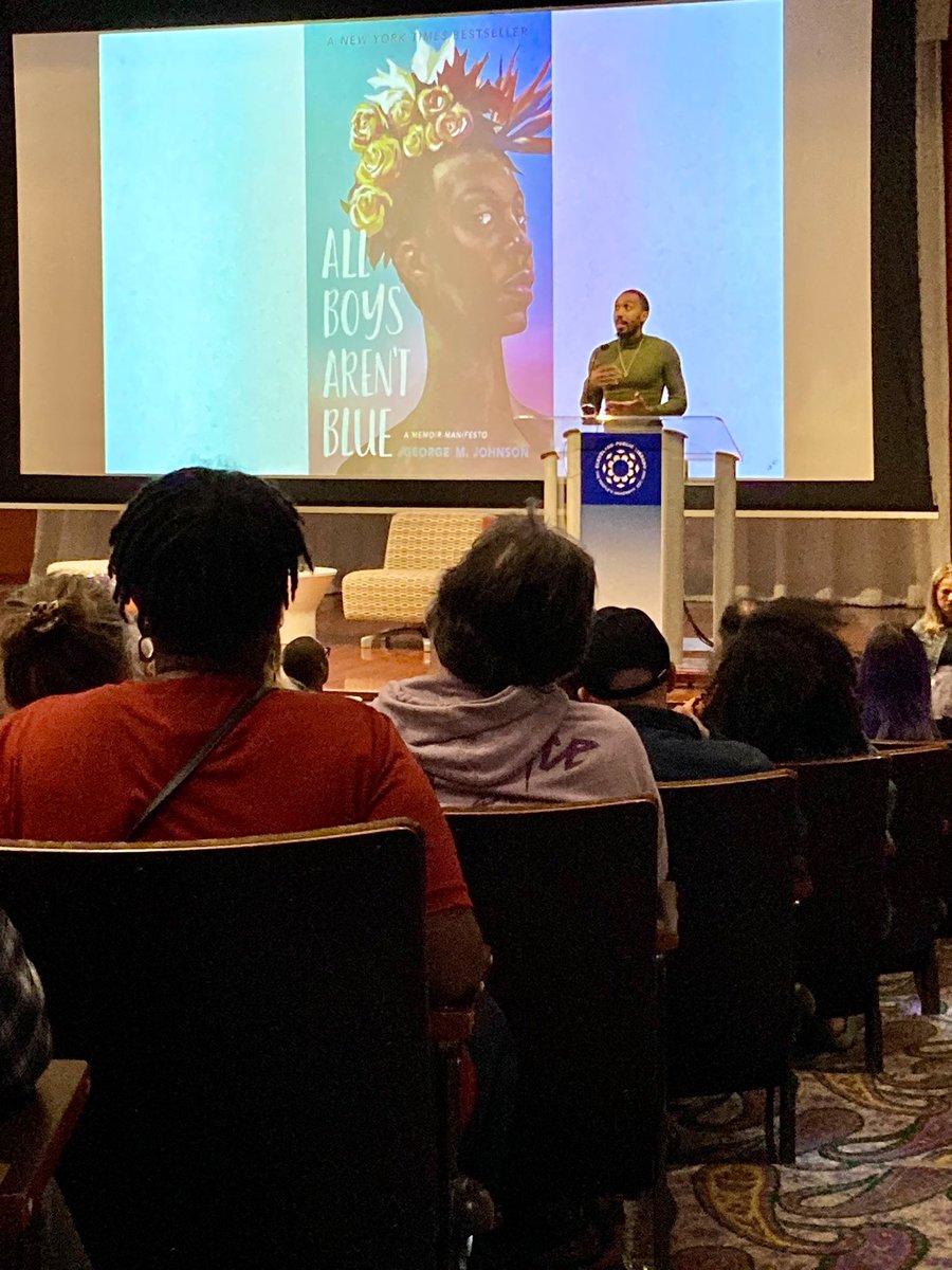 Cleveland_PL's tweet photo. This fight [against book banning] isn’t just a fight against our stories, it’s a fight that we don’t be belong or that we shouldn’t exist. ~ @IamGMJohnson https://t.co/pQWoSF9aTY