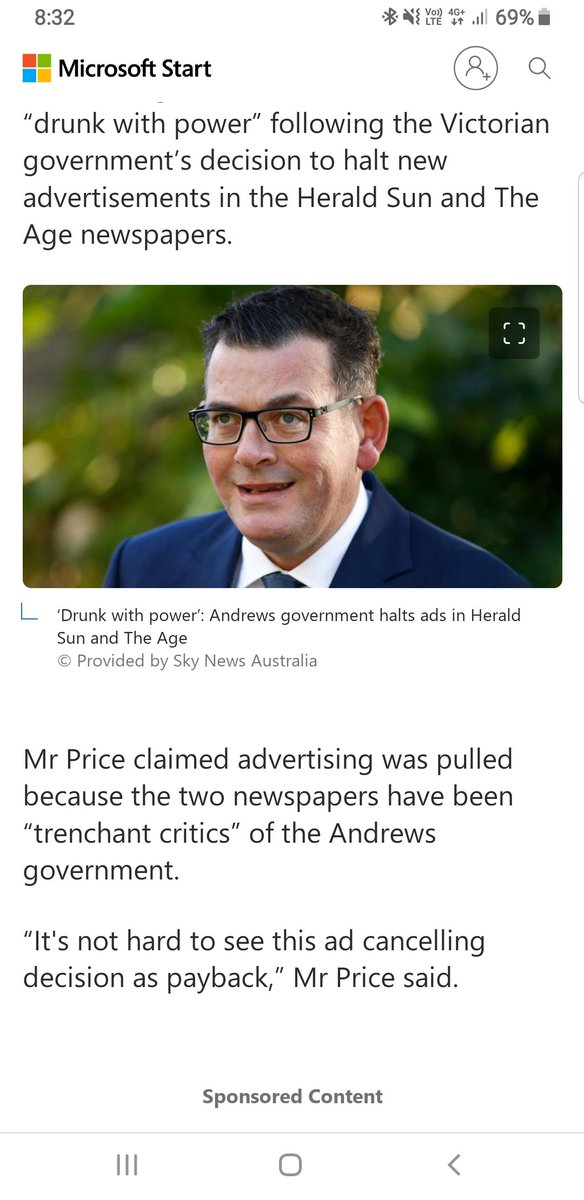 Dan Andrews is using money as a weapon once again....