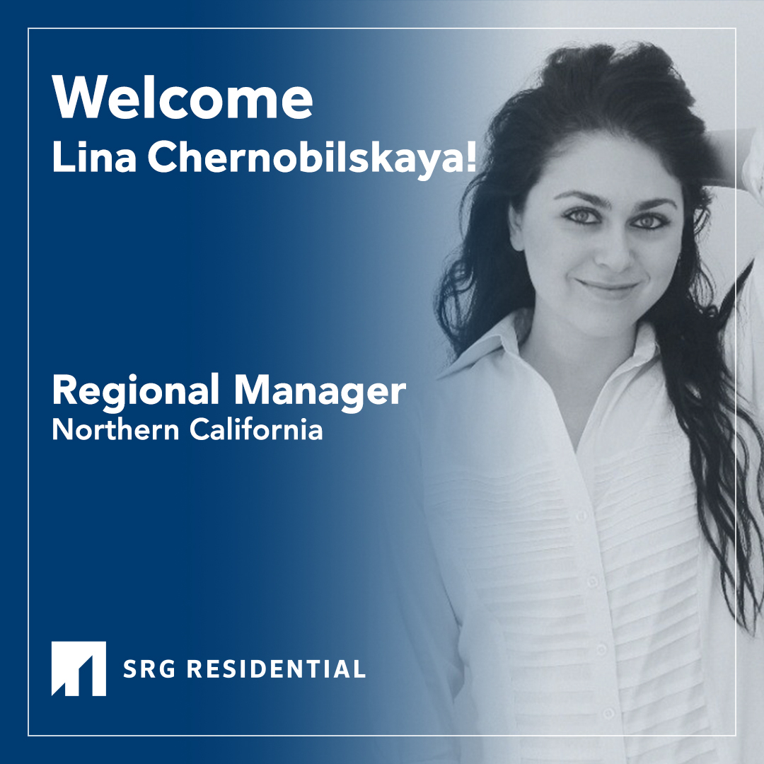 Welcome Lina Chernobilskaya! #saresregisgroup #srgresidential #propertymanagement #multifamily #norcal #northerncalifornia #SoarWithSRG