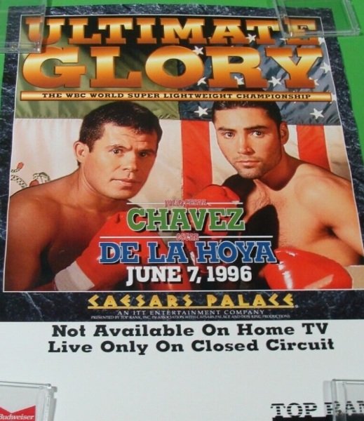 yes, De La Hoya-Chavez I was only available on closed-circuit, no PPV. Bob Arum wanted to take a stand vs piracy.  If he only knew what the future would bring in terms of that 😆 #boxing
