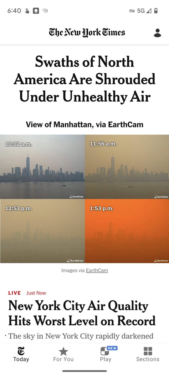Who's to blame for this?

Here's a list: Exxon, Shell, BP, Total, Chevron, ConocoPhillips, Cenovus, Suncor, TC Energy, Enbridge, Marathon.

Says their names as you huddle indoors. As you cough. As your kids' recess is canceled. As older folks head to hospitals. 

#smoke #fires