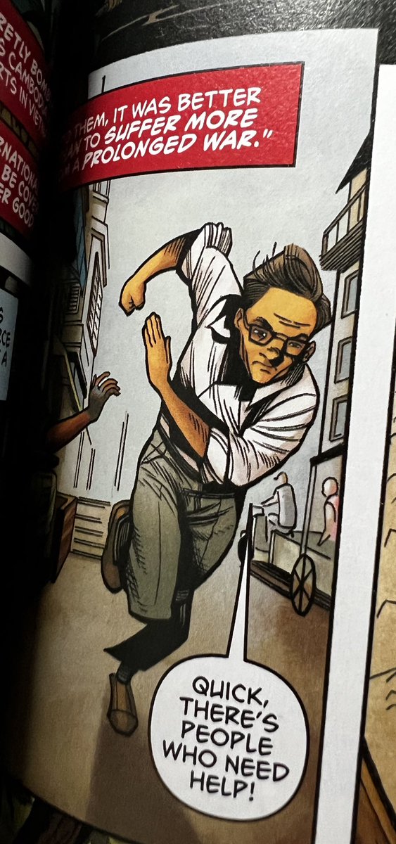 NathanCayanan's tweet image. Fun fact #1 about my story in the Milestone Initiative New Talent Showcase. In this panel, I asked @Gregmal_Art to model the character after Dith Pran, a Cambodian photojournalist, refugee to the US, and survivor of the Killing Fields during the Cambodian War. #aapihistory