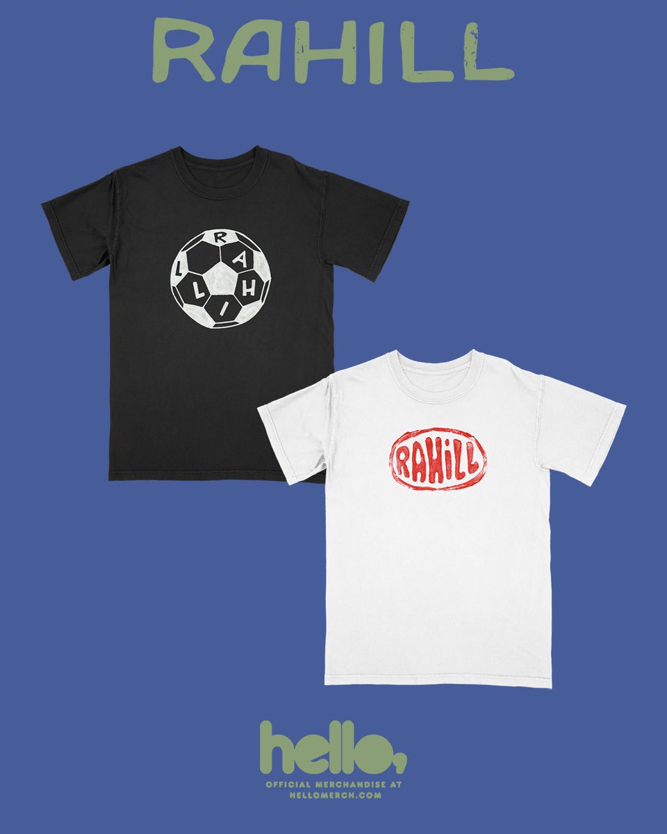 Hello Merch (@hellomerch) on Twitter photo New tees from <a href="/Radiorahill/">Rahill Jamalifard</a> are available for pre-order⚽️⬇️
hellomerch.com/collections/ra… New tees from <a href="/Radiorahill/">Rahill Jamalifard</a> are available for pre-order⚽️⬇️
hellomerch.com/collections/ra…