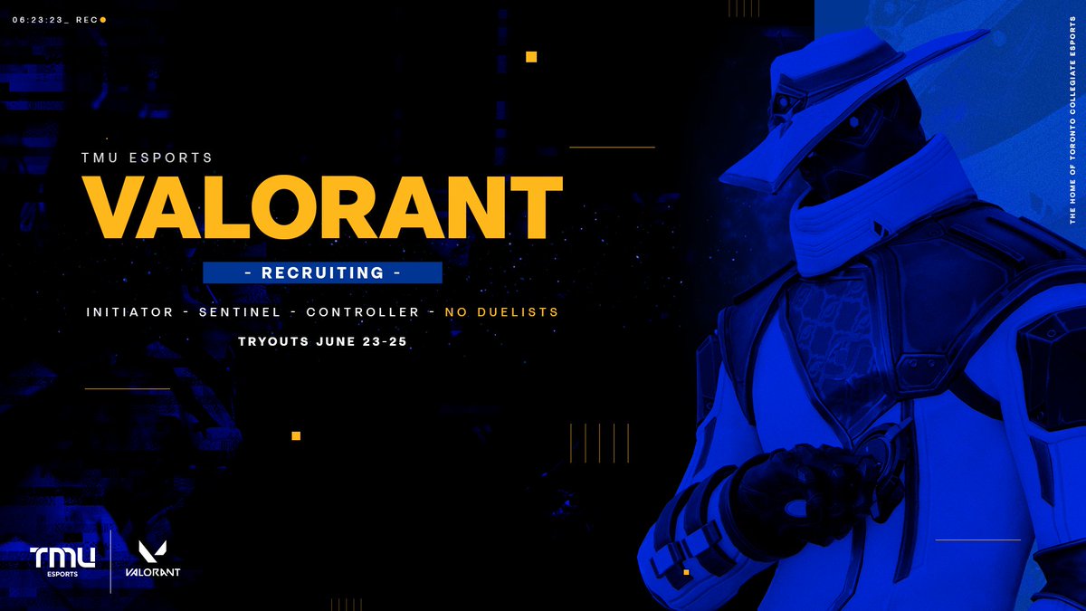TMU Gold Valorant tweet media