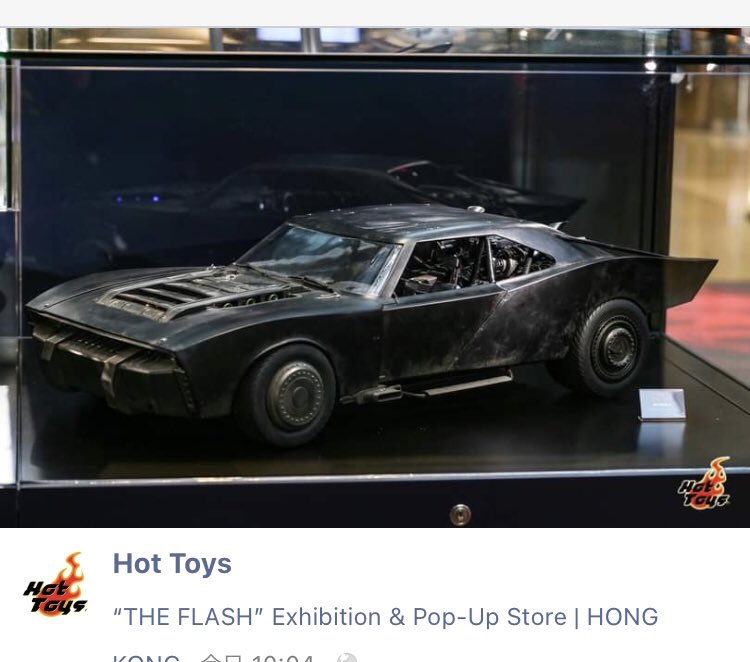 香港のホットトイズ のイベントにザバットマン のバットモービル が😍
これは出るのか？出ないのか？もし発売されないのに見せるのは良くないよね😅
＃hottoys
#hottoys
＃ホットトイズ