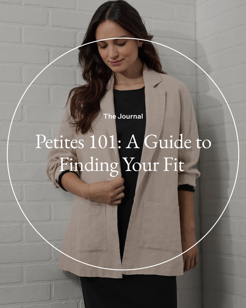 Shopping for petites doesn't mean you need to have a tailor on speed dial. Read our tips to finding the best fit for frames 5’4” and under. bit.ly/3WXLyuI