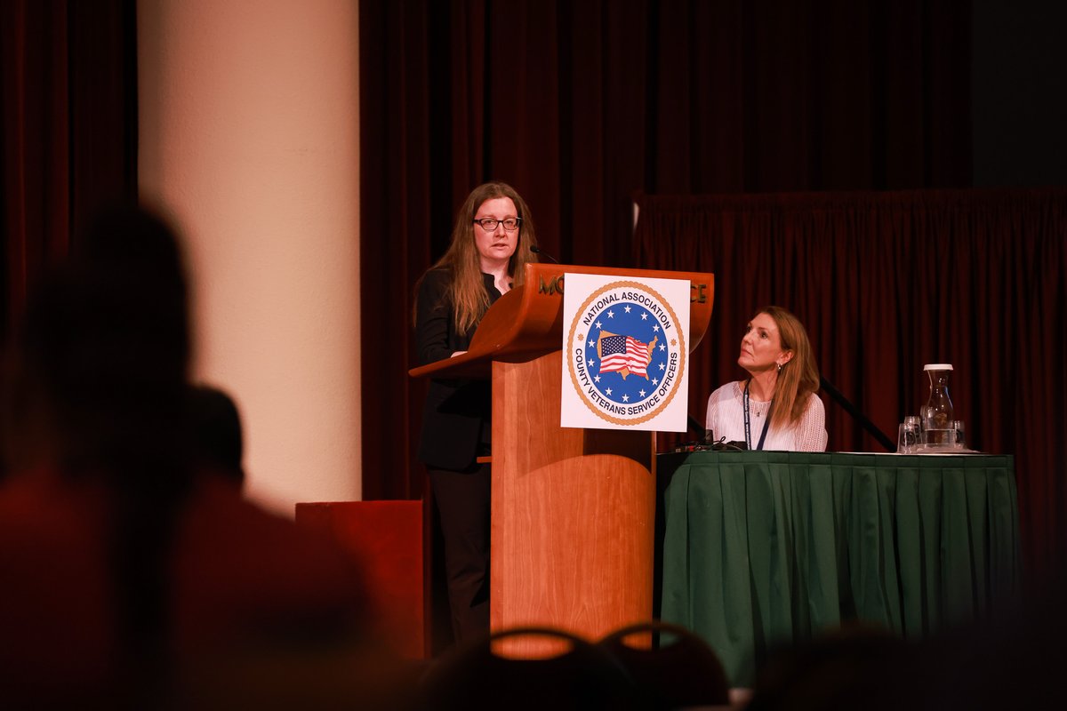 Susan Haidary and Danilee Thiery of VA Office of Connected Care 

#NACVSO #NACVSO2023 #veteran #VeteransFirst #VaBenefits #ServiceToCountry