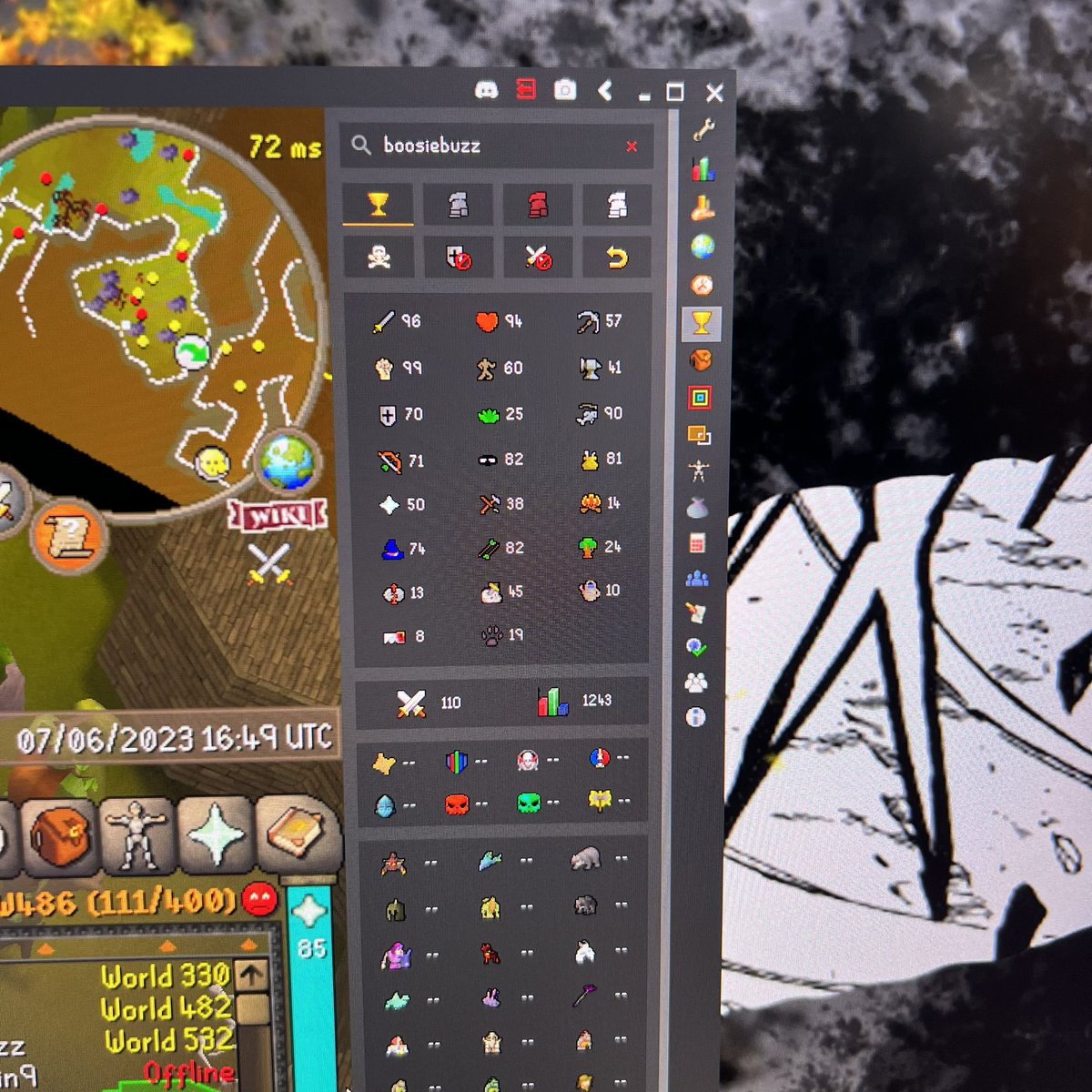 rayrayhow's tweet photo. @JagexAsh @JagexSupport they killed this boss over 7.5k in the last two weeks…. Also got 99 str…. https://t.co/vy1GPLIwTE