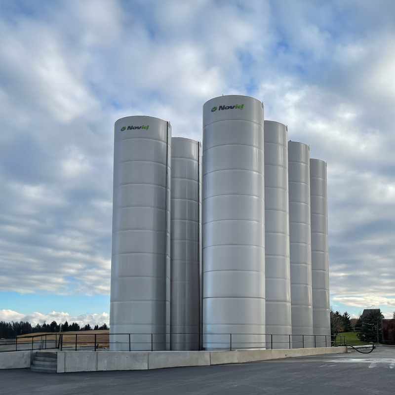 Novid is a market leader in stainless fertilizer storage, because we make providing our customers a quality tank our #1 priority. If you need tanks, give us a call! 204-746-6843