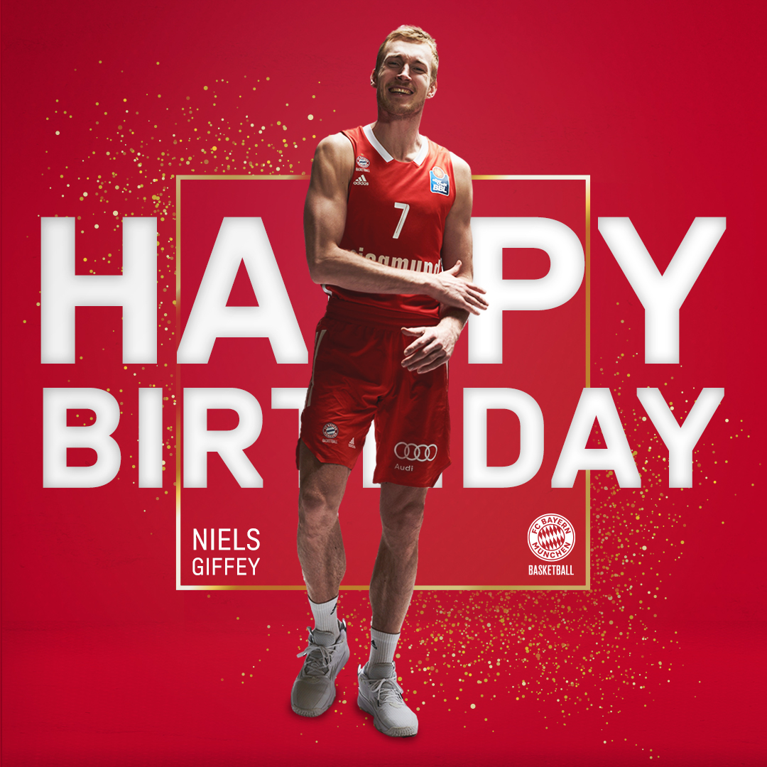🥳 Der erste Geburtstag in Rot und wir haben direkt einen Feiertag daraus gemacht! Wir feiern mit unserer Nummer 7: 32 Jahre alt wird Niels heute - alles Gute von uns! #WeBallTogether