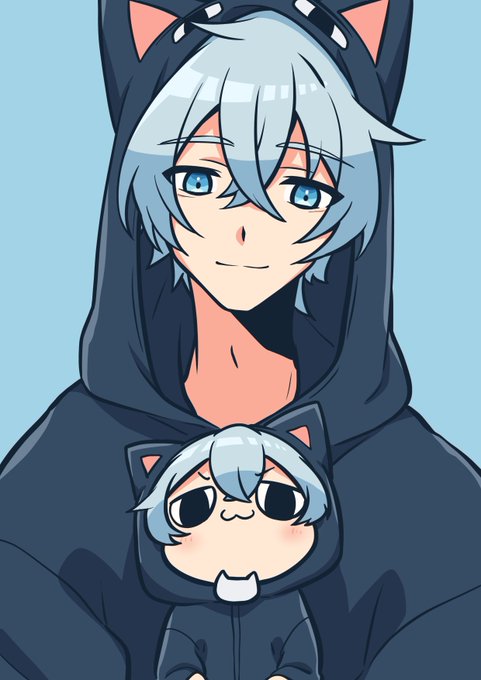 「animal hood cat ears」 illustration images(Latest)｜5pages