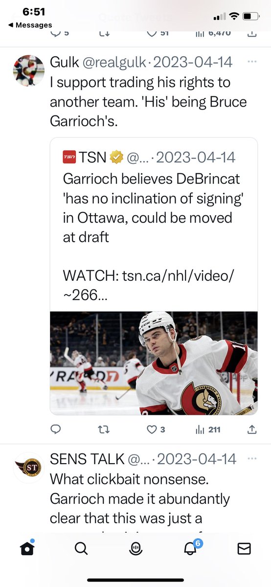 SunGarrioch's tweet photo. Cue the outrage #Sens https://t.co/rjeiXUO46V
