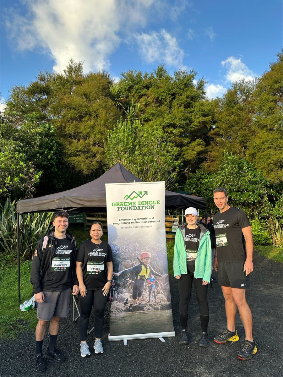itpartnersnz's tweet photo. IT Partners were delighted to support the Vazey Child team at the Climb 4 Youth fundraiser event 📷

The Graeme Dingle Foundation relies on the generosity of donors for support. They have calculated for every $1 raised, they create a benefit of $7.80 back into the community. https://t.co/WR7WkVuQt4