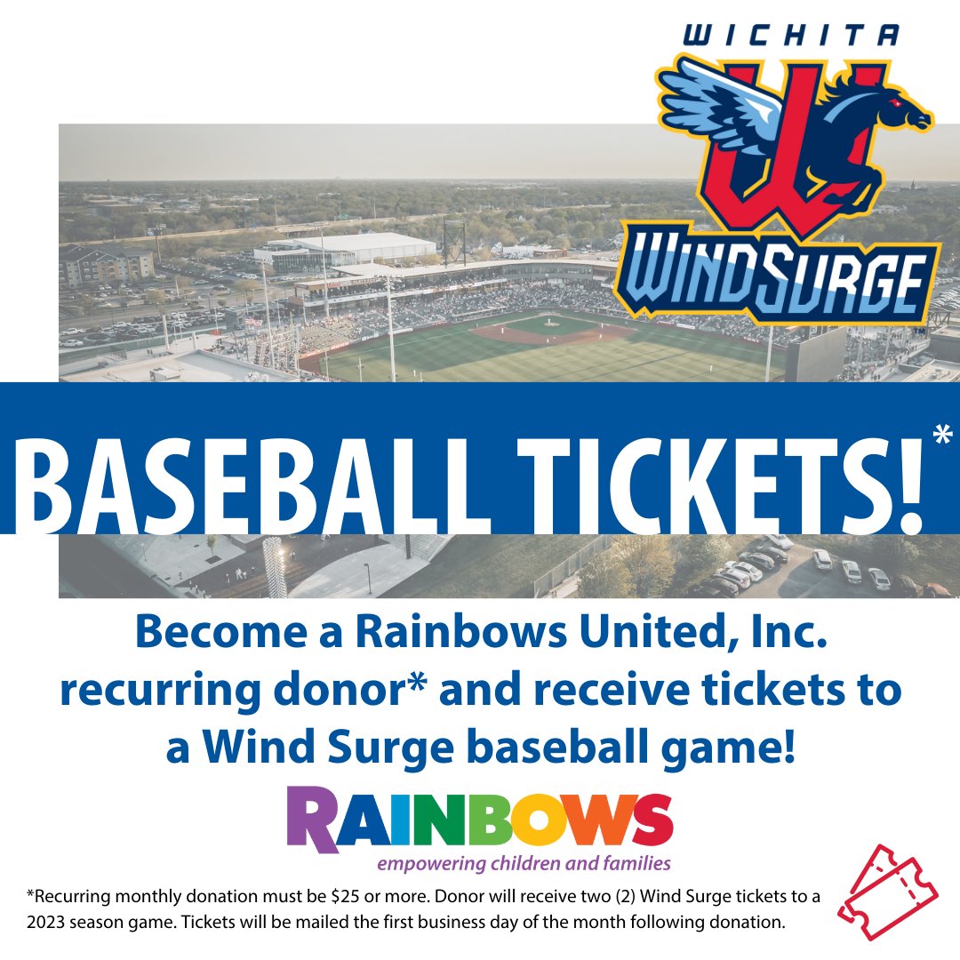 YOU can make a difference with just $25 a month and go see the Wind Surge play this summer! 
☀️ Find out more here: urlzs.com/Vx9QC ☀️