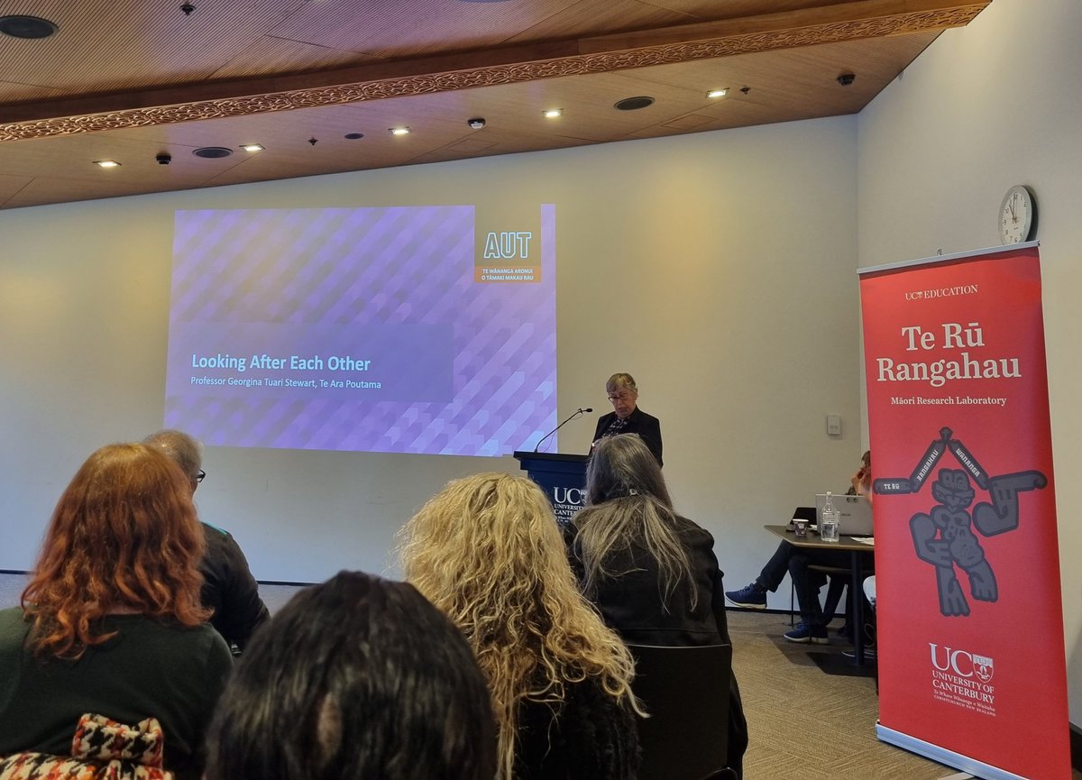 Super excited for this keynote! Professor Georgina Tuari Stewart #AVP2023