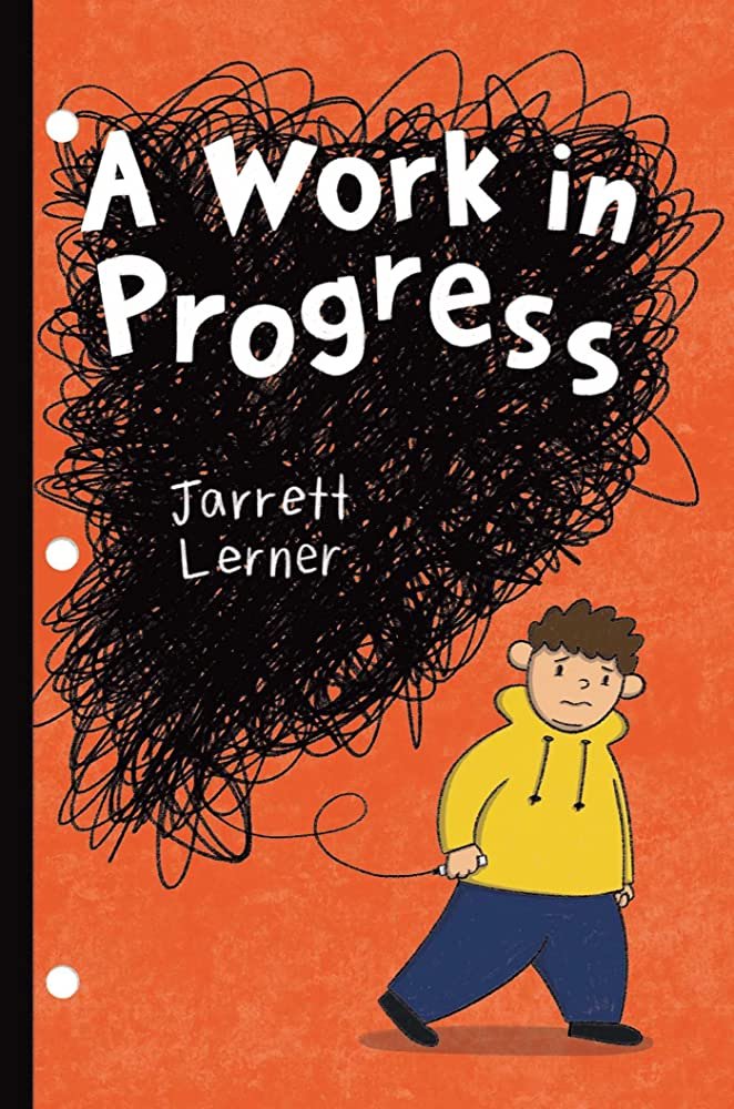 A Work in Progress by Jarrett Lerner bit.ly/42tERkQ via A Kids Book A Day #ReadYourWorld #graphicnovel #middlegrade #eatingdisorder #bodydysmorphia #boys @Jarrett_Lerner