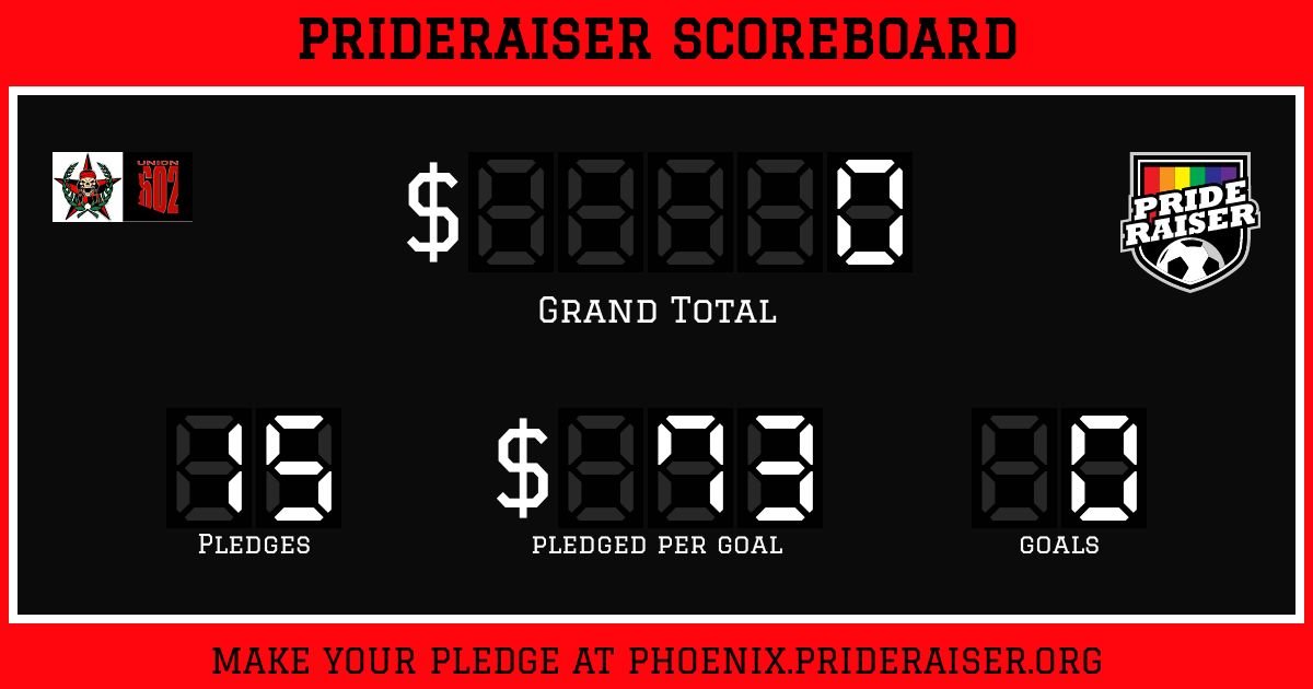 We need more pledges and @PHXRisingFC goals! All money raised goes to @GLSEN AZ helping LGBTQIA2S+ kids in OUR communities! Four more games to get those pledges in!

@BandidosPHX @union602 @Barra76PHX @AOPHX @PHNX__Rising @SuperLeaguePHX #RisingAsOne

prideraiser.org/campaigns/los-…