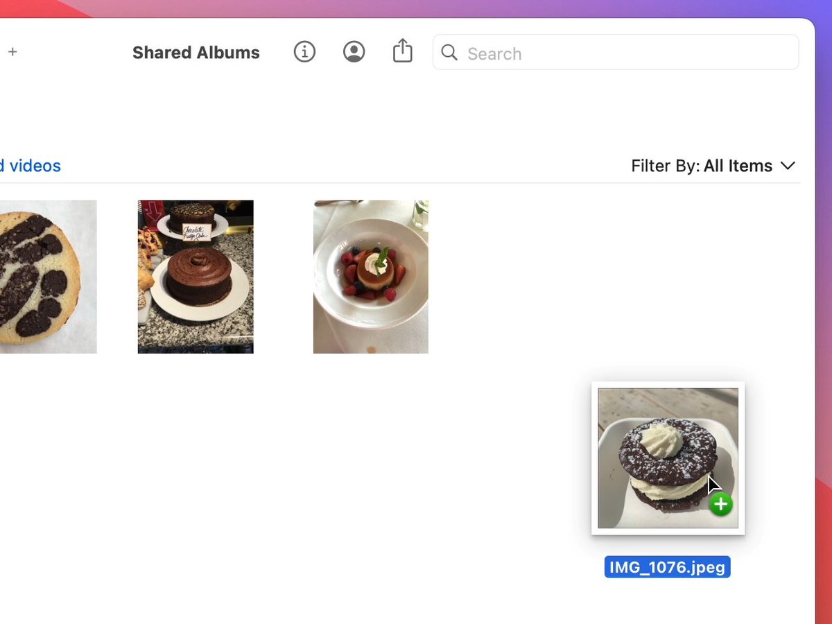 fjoachim's tweet photo. Drag images from Finder (or other apps) directly into Shared Albums without having to import them first into your Photos Library! https://t.co/faedqYKfpX