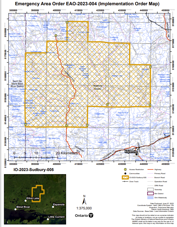 Ontario Forest Fires tweet media