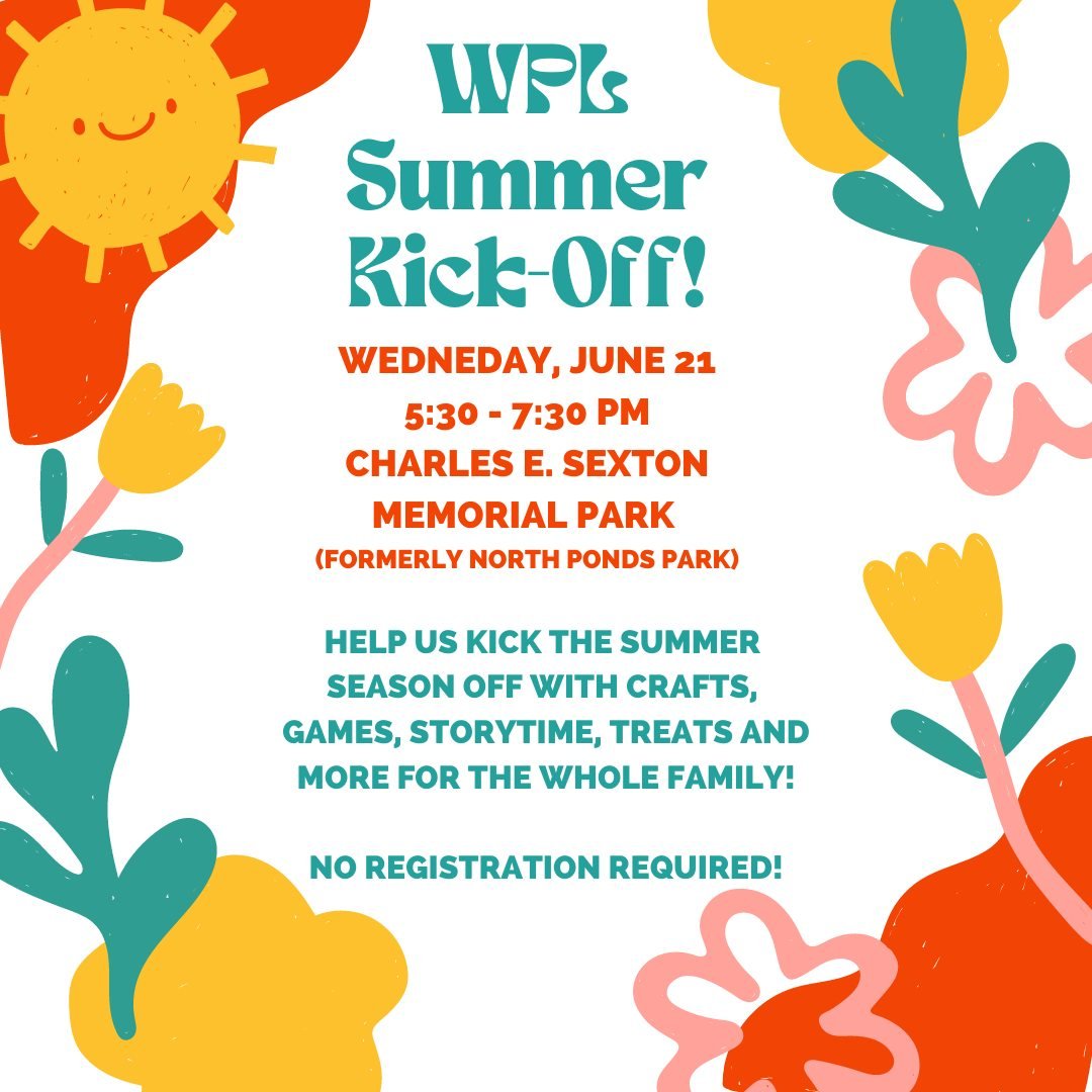 Webster Public Library's Summer Kick-Off!