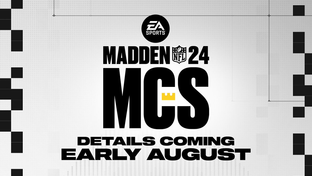 Look out for more info in August about schedule, prize pool, and more! 👀

#Madden24