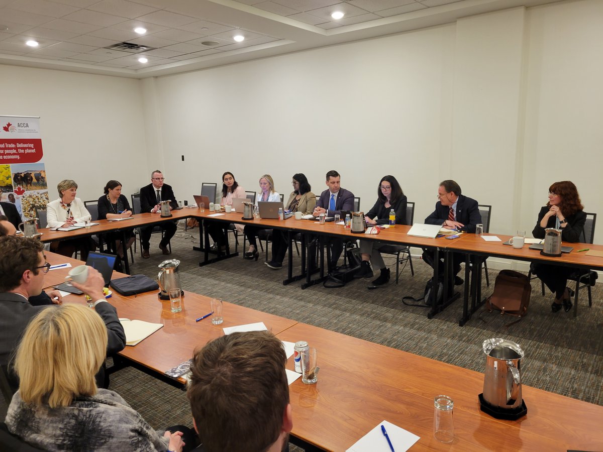 I announced to <a href="/CAFTA_ACCA/">CAFTA - ACCA</a> members that the very first <a href="/AAFC_Canada/">AAFC Canada</a> Indo-Pacific office #IPAAO will be located in Manila, Philippines 🇵🇭 This strategic choice will help create many opportunities for our agri-food exporters in the region!

👉 ow.ly/MRln50OIyhg