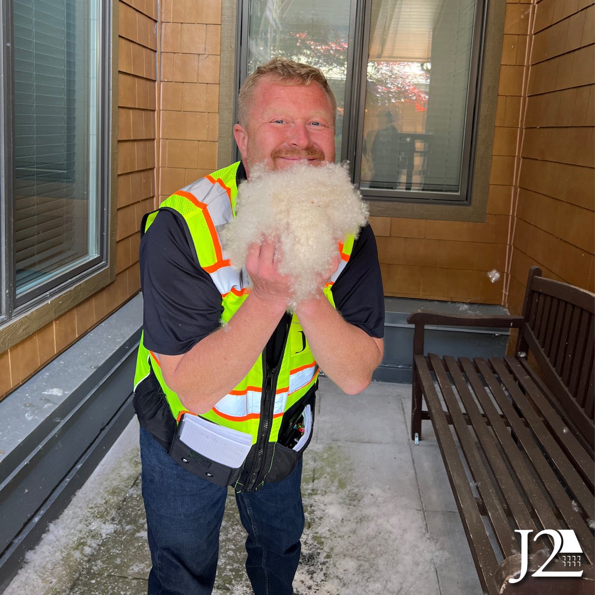 Sometimes June inspections mean pollen... and lots of it. Happy early summer!

#BuildingDoctors #BuildingInspectors #SummerWeather