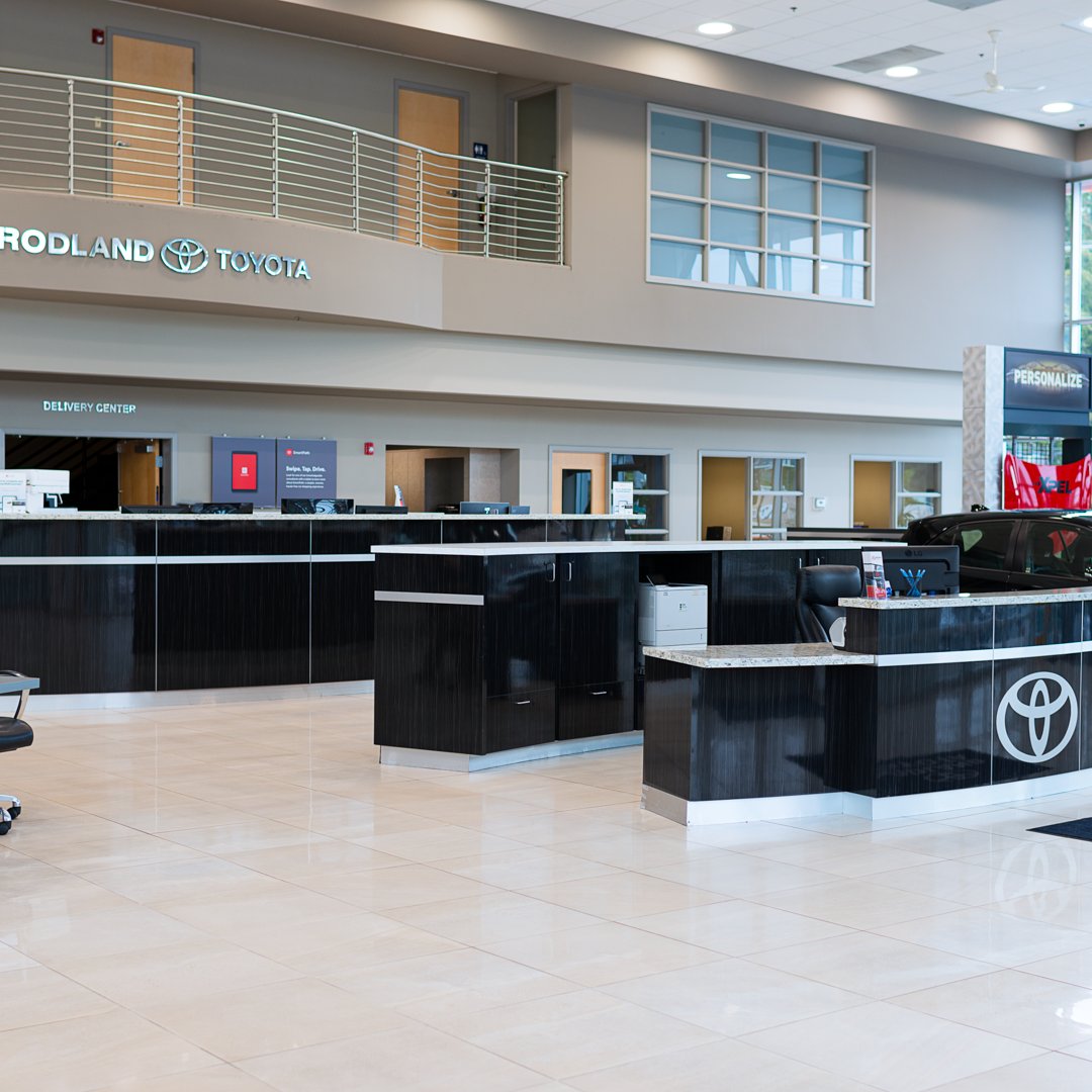 Serving our community is our number one priority. Whether you're searching for a new or certified pre-owned Toyota or service on your current car, we're always here to help. 

Learn more about the Rodland Way and the many services we provide at rodlandtoyota.com