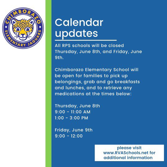 Chimborazo Elementary School (@chimborazo_es) on Twitter photo 