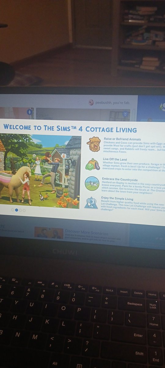 Finally #sims4cottageliving #sim4