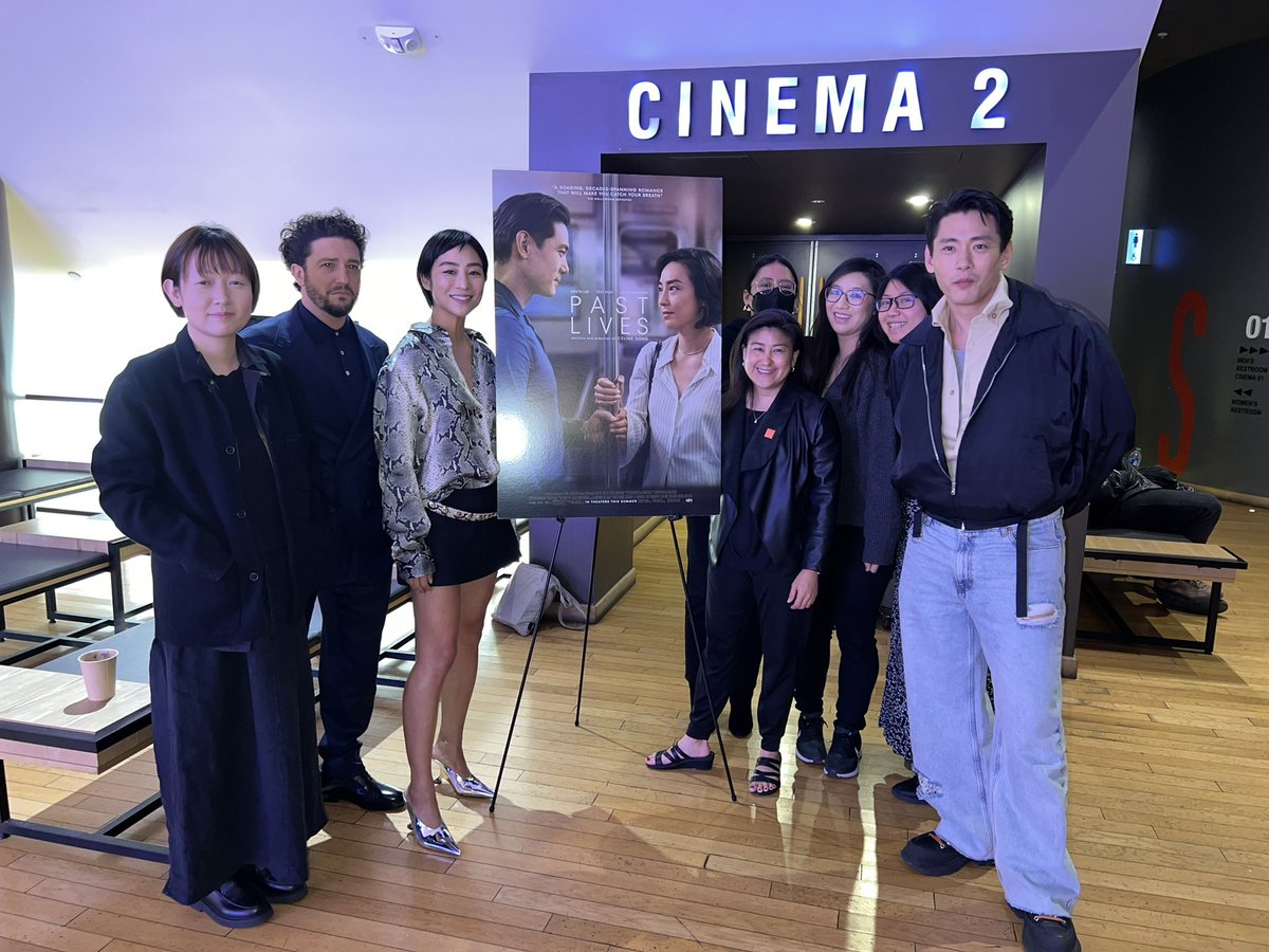 Thank you to everyone who came out to our screening of Celine Song’s <a href="/pastlivesmovie/">Past Lives</a> starring <a href="/thegretalee/">G R E T A</a>, Teo Yoo and John Magaro! The film expands into more cities/theaters June 9 and will do wide June 23.