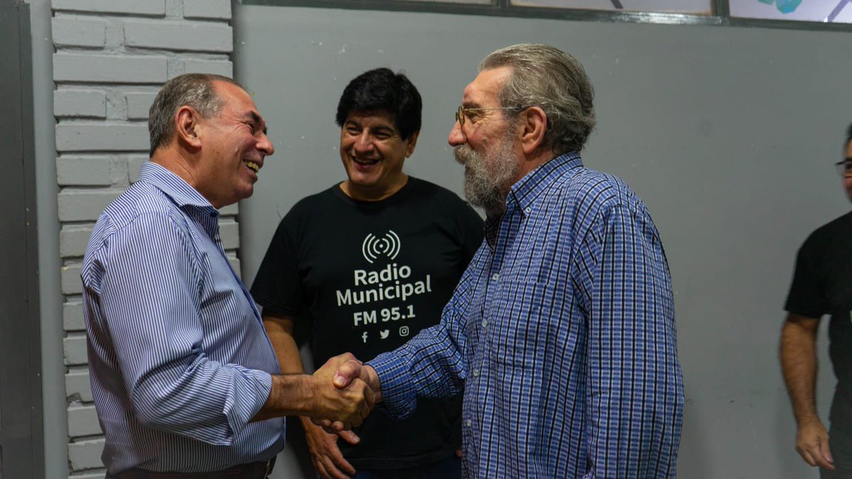 LaloStelatto's tweet photo. Celebramos junto al equipo de la Radio Municipal y los vecinos, los 10 años de este medio que trabaja todos los días, con vocación y compromiso, por la identidad, la historia y la cultura de Posadas. https://t.co/22z64rhuyG